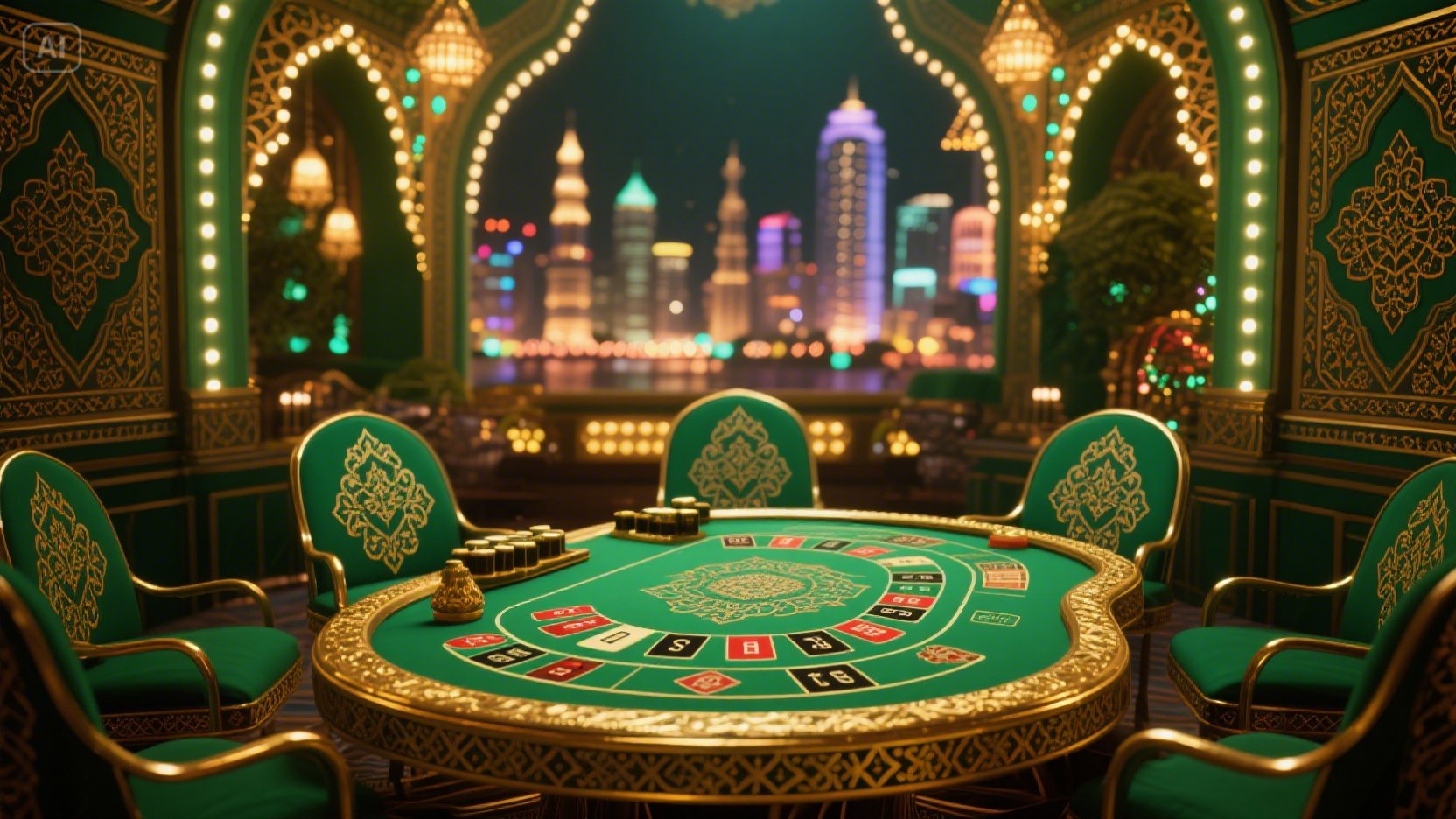 roulette table online